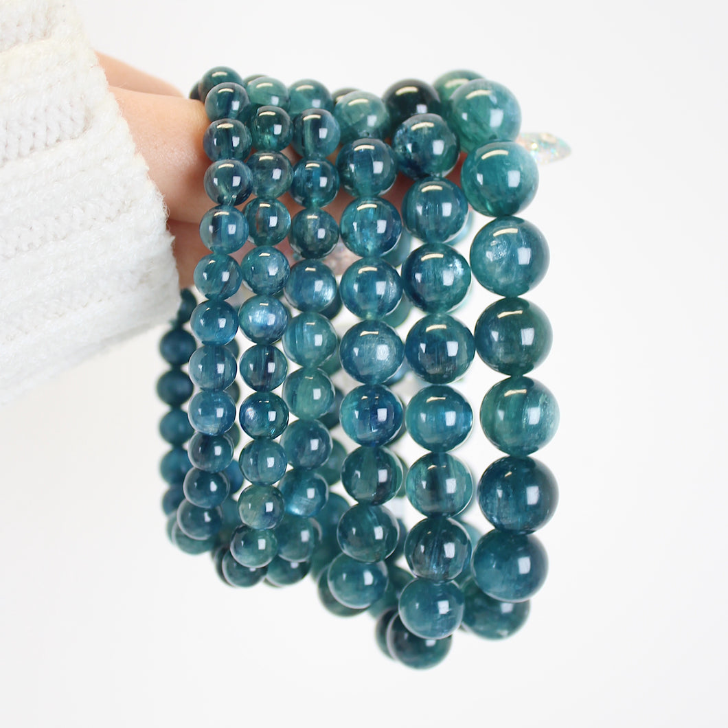 Ultra Collector's Emerald Kyanite Bracelet