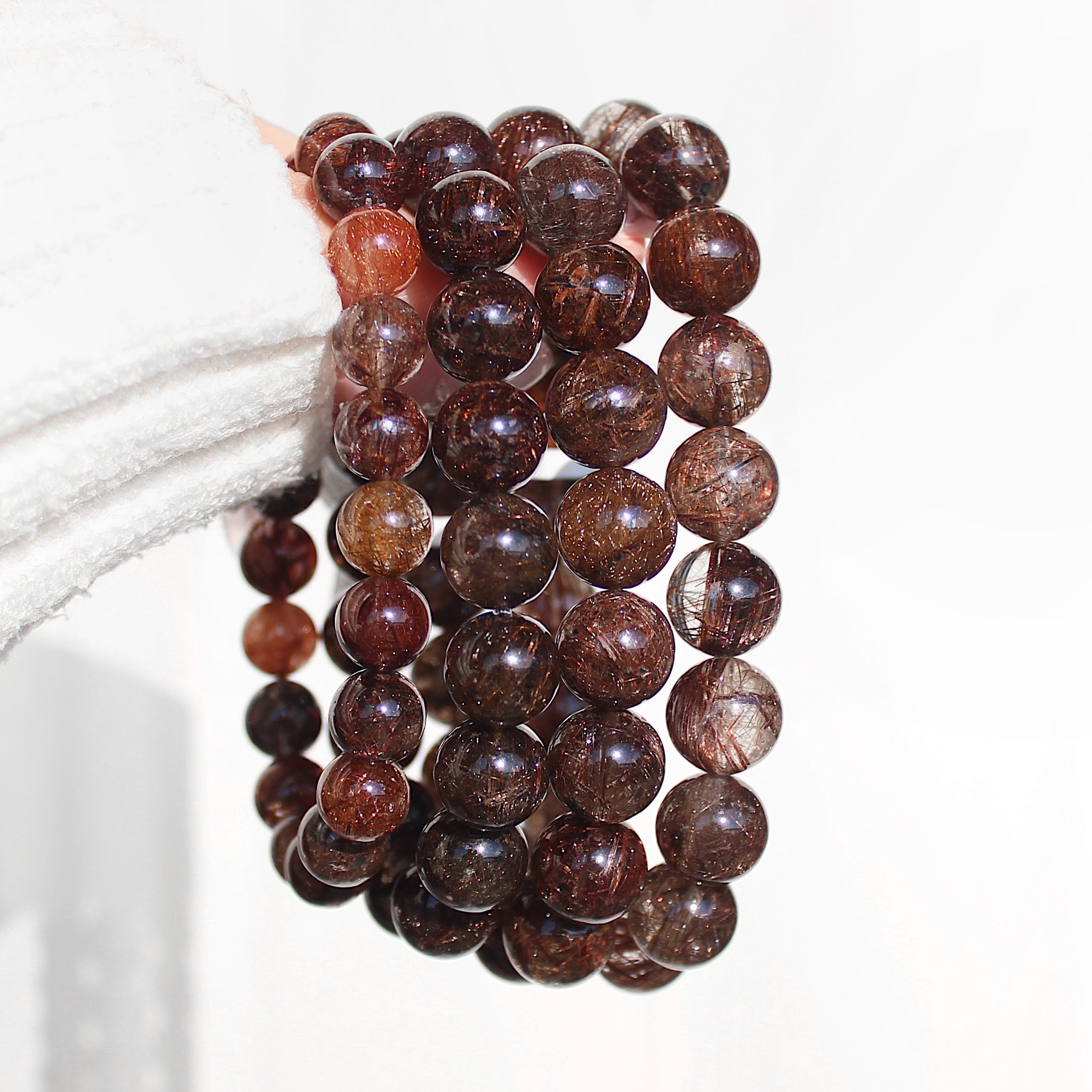 Collector's Devil Copper Rutile Bracelet
