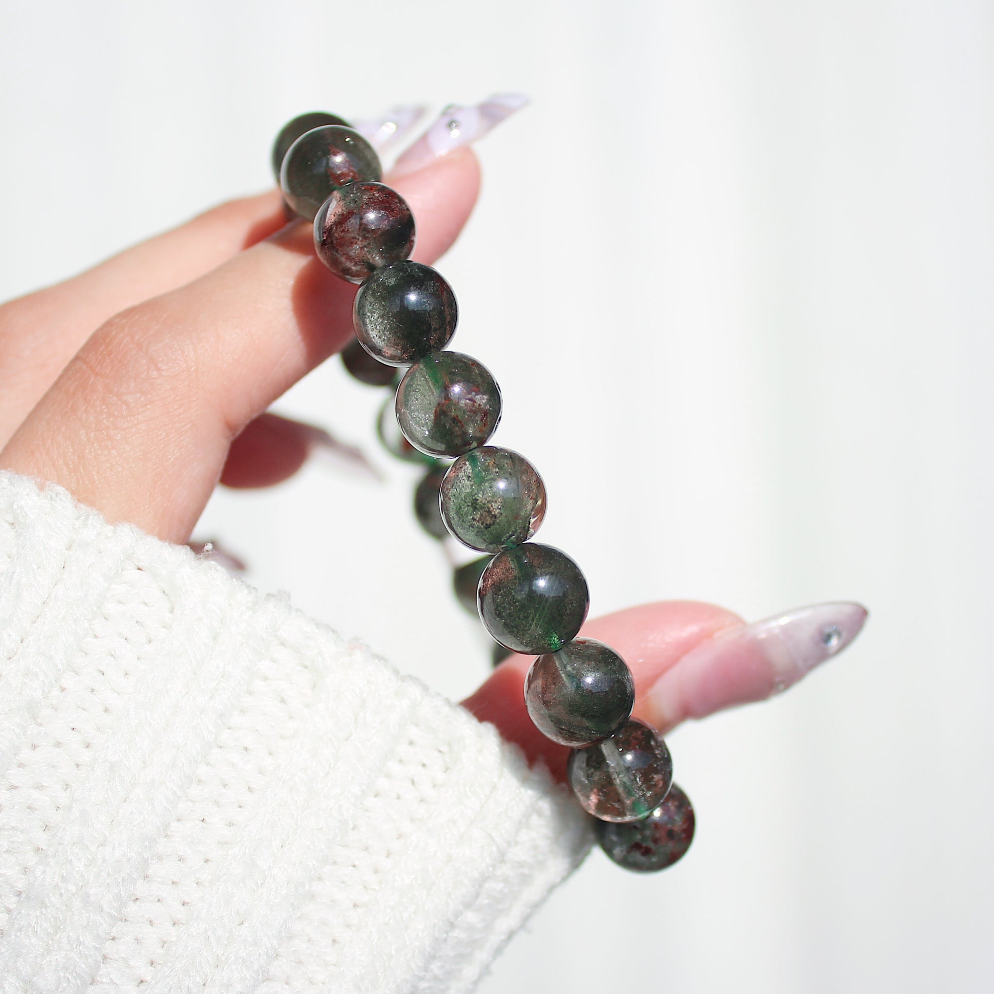 Premium Green Garden Quartz Bracelet