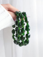 Collector's Diopside Freeform Bracelet