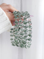Collector's Green Phantom Quartz Bracelet