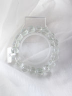 Collector's Prasiolite Round Pebble Bracelet