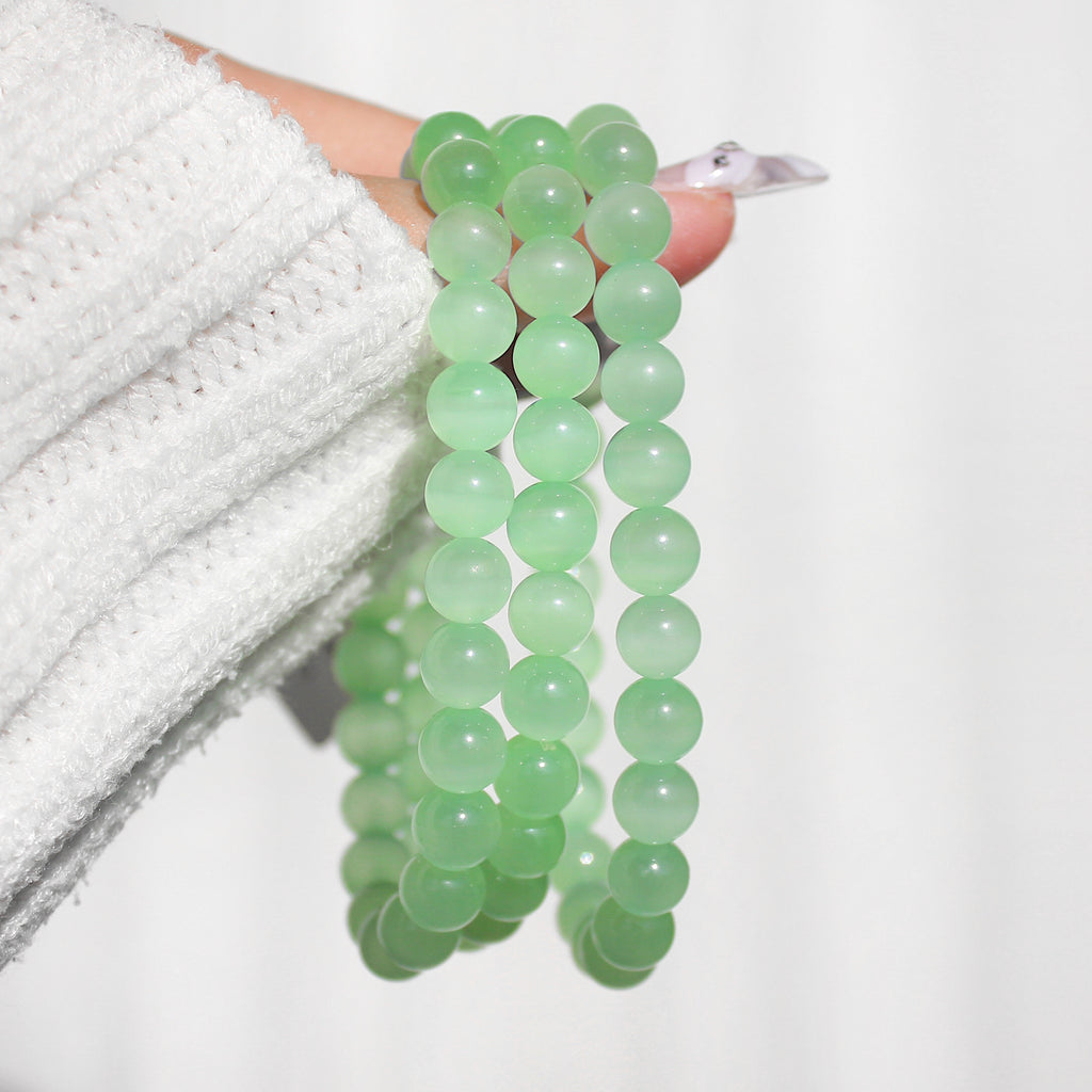 Premium Green Calcite Bracelet
