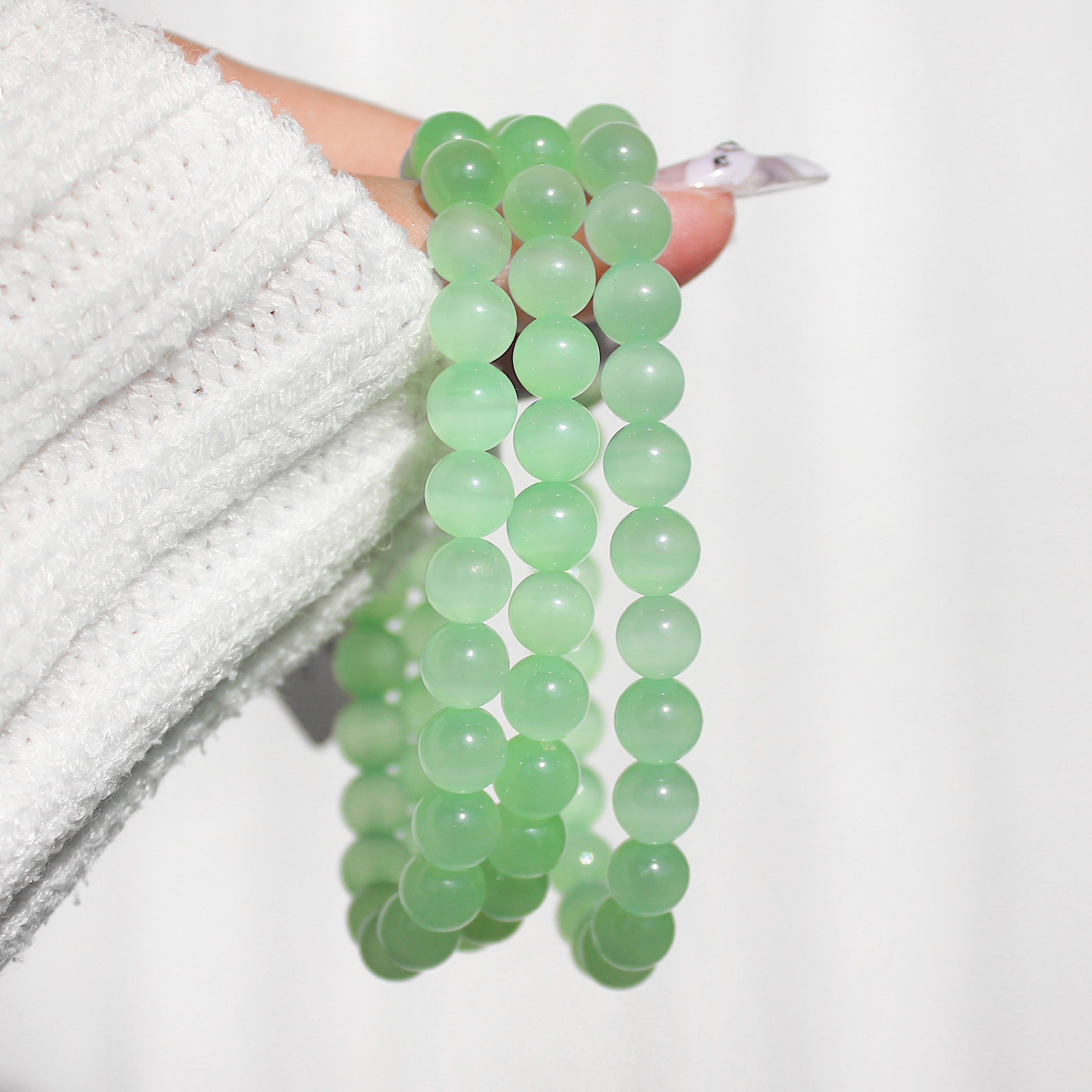 Premium Green Calcite Bracelet