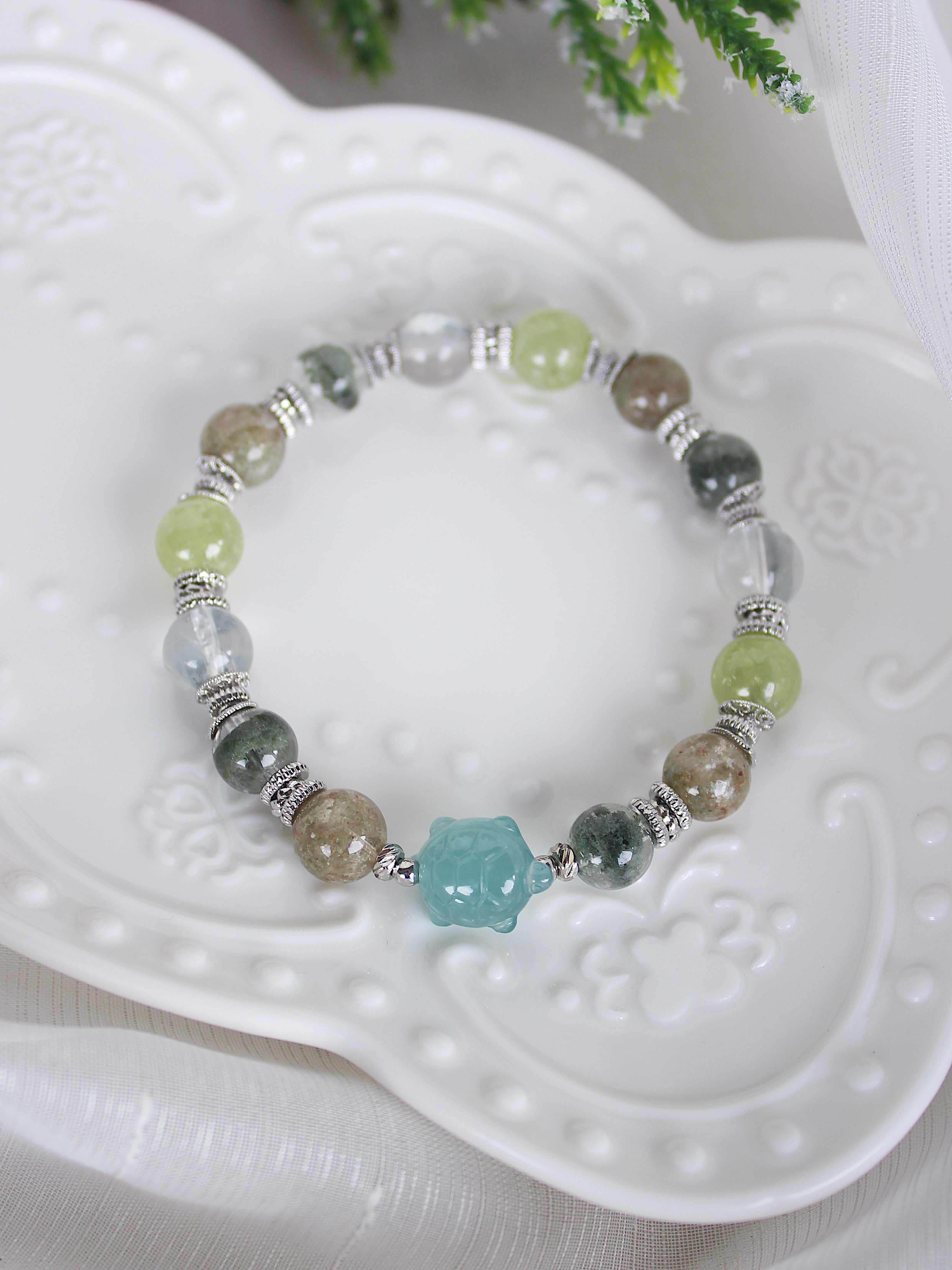 Grade A Burmese Jadeite Turtle Bead
