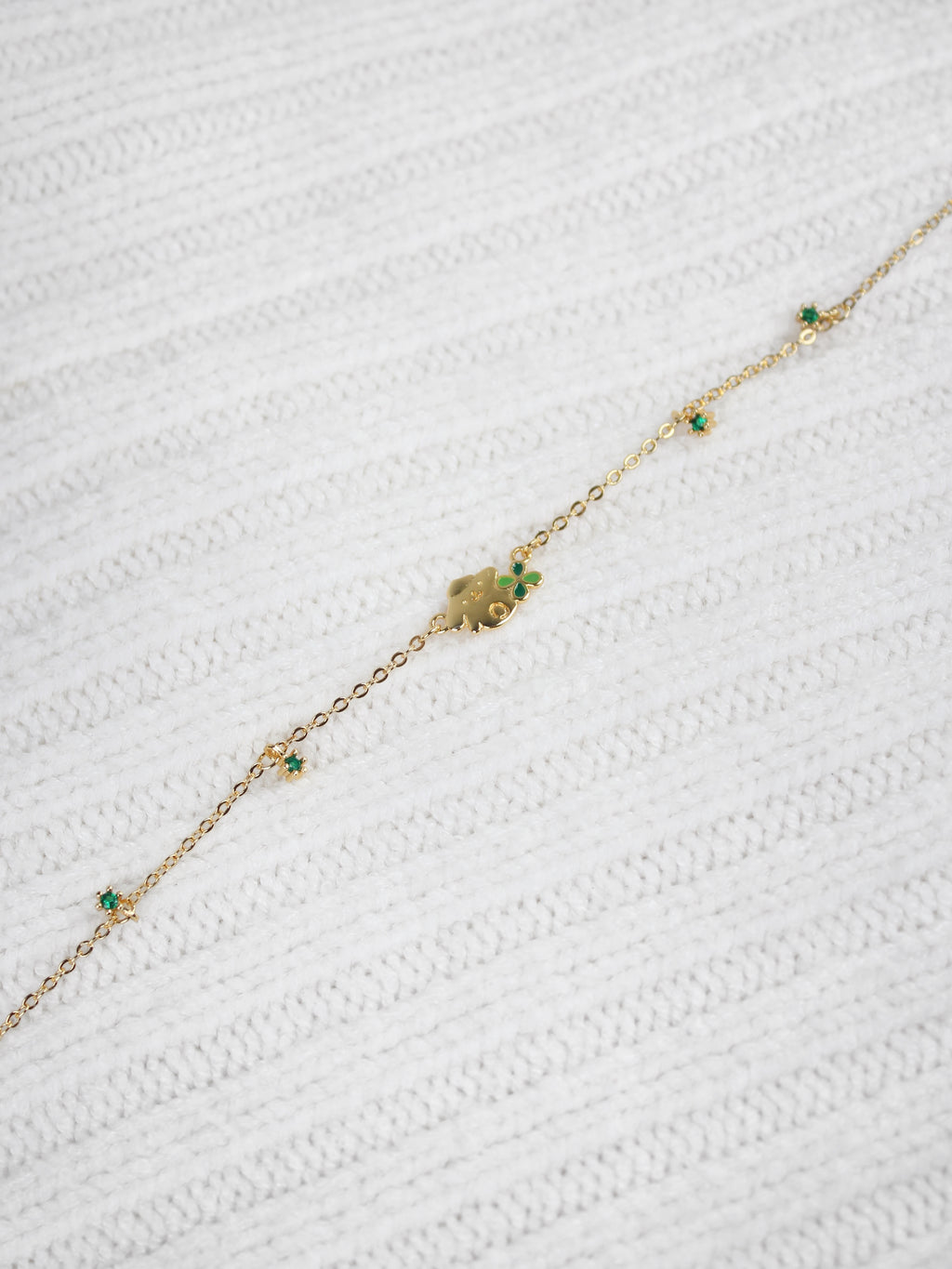 Pompompurin Diopside Necklace