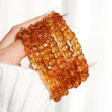 Load image into Gallery viewer, Ultra Collector&#39;s Honey Citrine Faceted Abacus Bracelet
