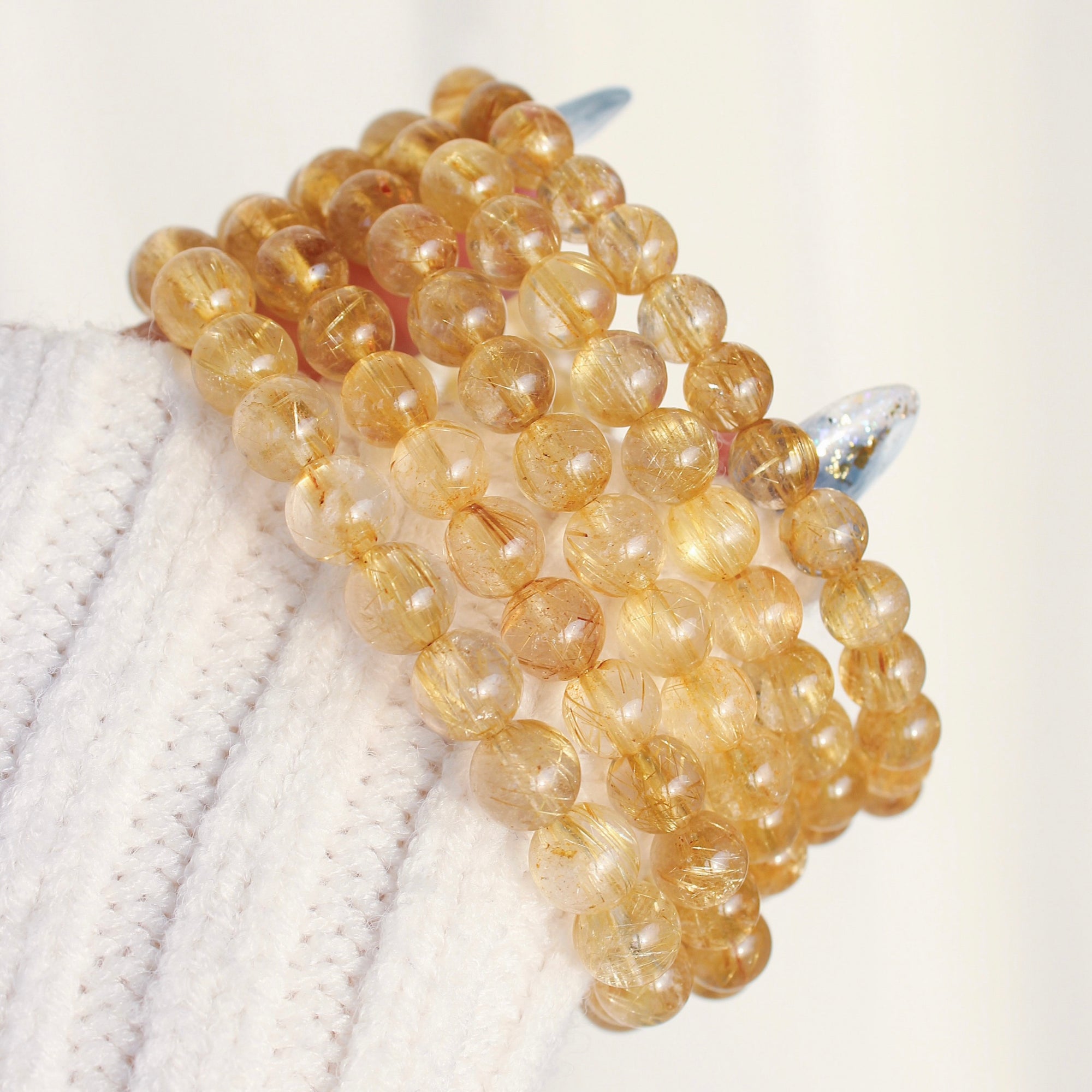 Extra Premium Golden Rutile Bracelet
