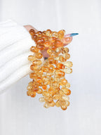 Ultra Collector's Honey Citrine Briolette Bracelet