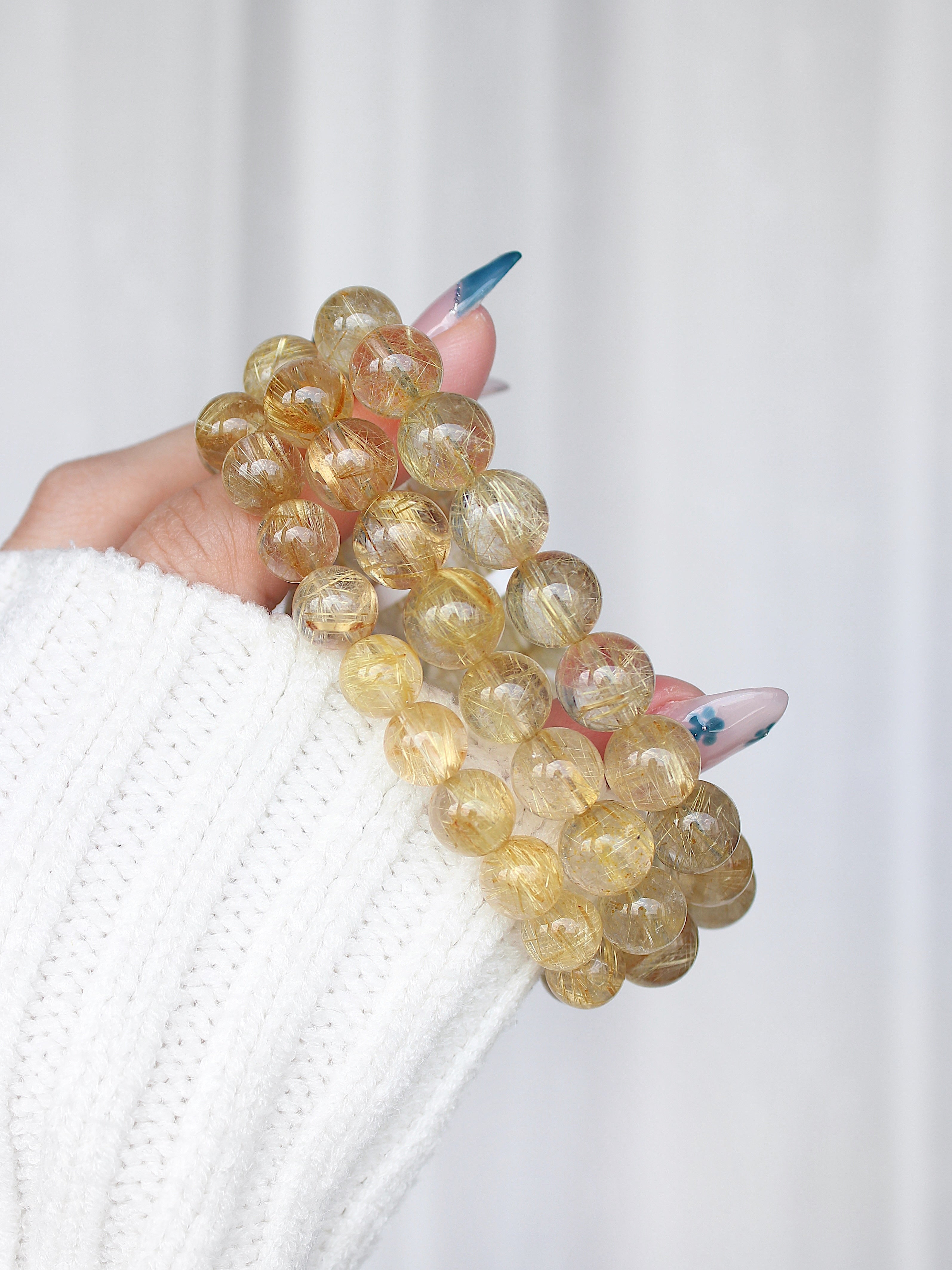 Ultra Collector's Titanium Golden Rutile Bracelet