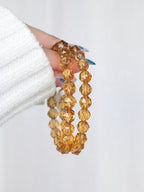 Ultra Collector's Faceted Whisky Citrine Bracelet