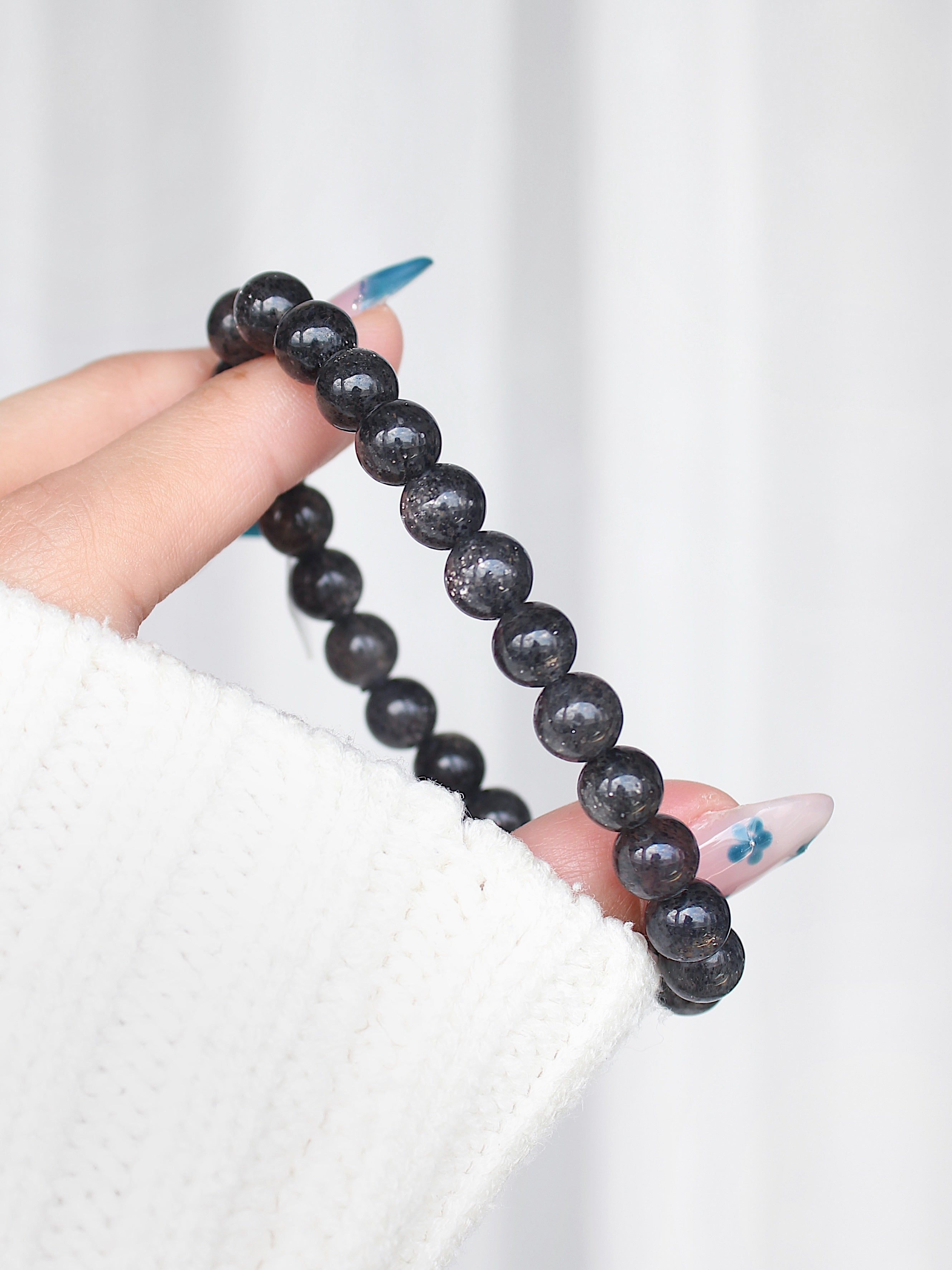 Collector's Black Sunstone Bracelet