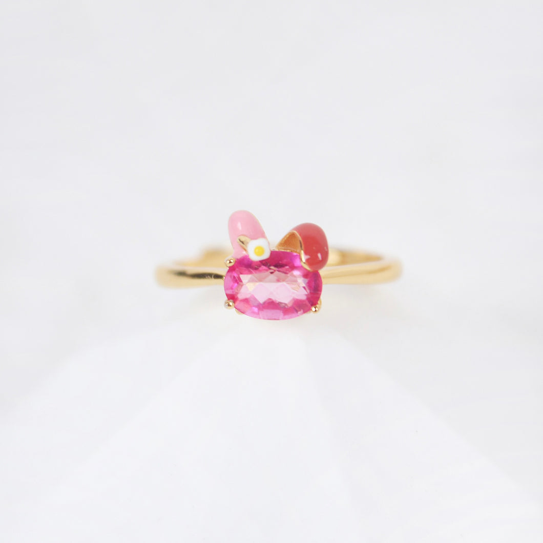 My Melody Pink Topaz Ring