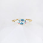 Cinnamoroll Sky Blue Topaz Ring