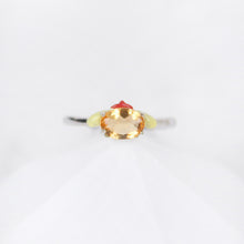 Load image into Gallery viewer, Pompompurin Honey Citrine Ring

