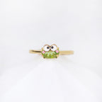 Keroppi Peridot Ring