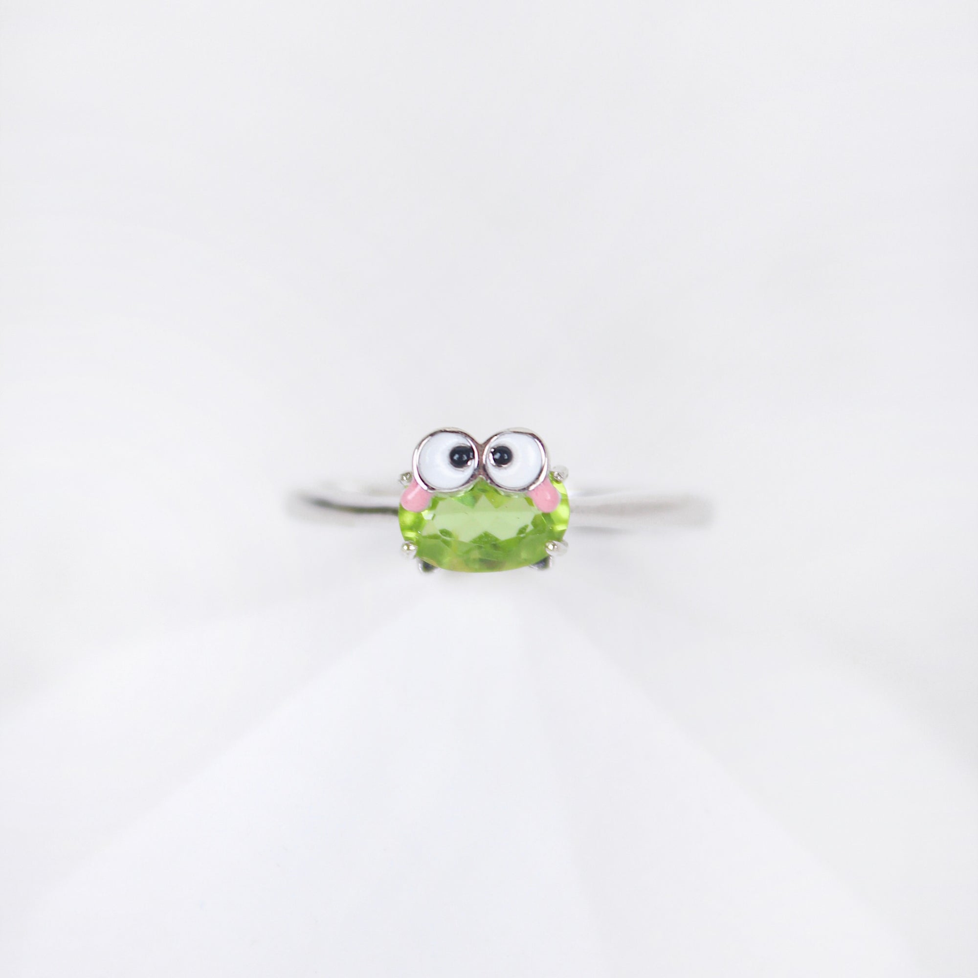 Keroppi Peridot Ring