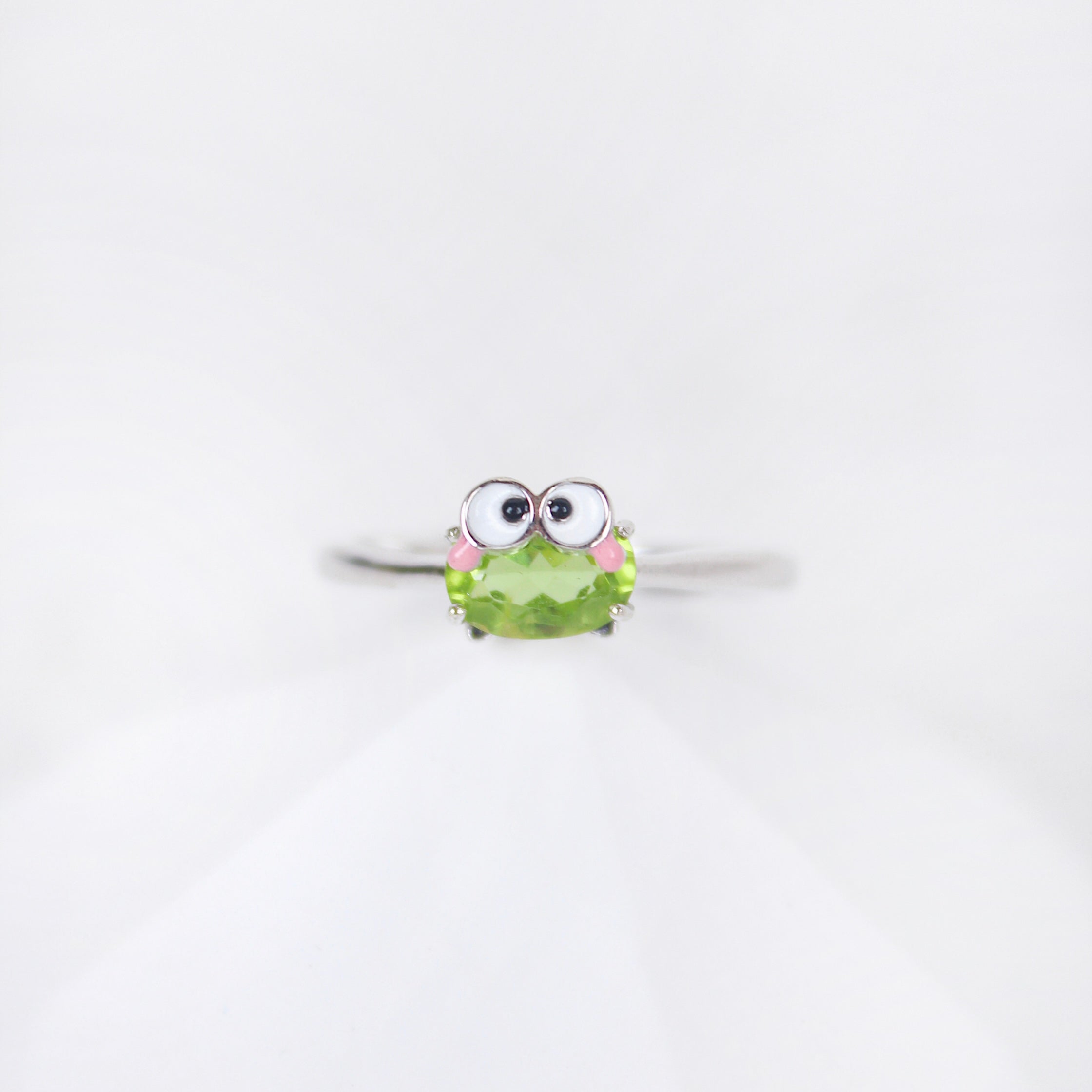 Keroppi Peridot Ring