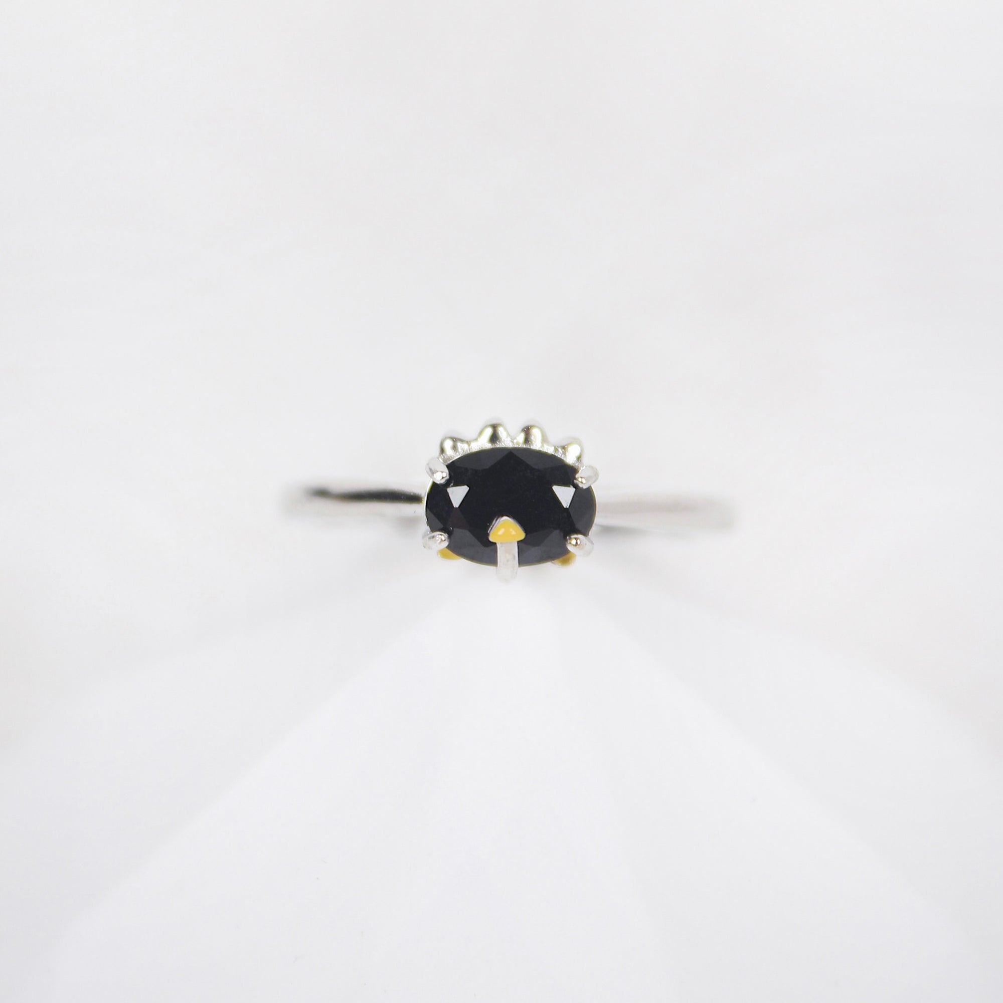 Badtz-Maru Black Spinel Ring