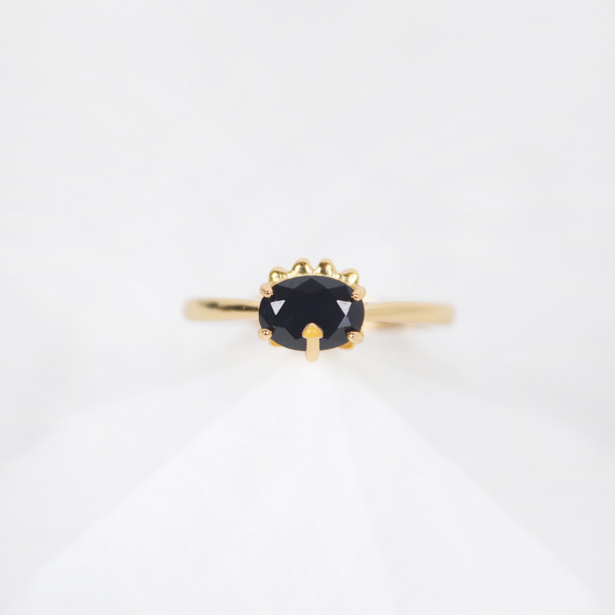 Badtz-Maru Black Spinel Ring