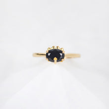 Load image into Gallery viewer, Badtz-Maru Black Spinel Ring
