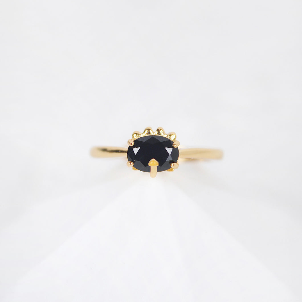 Badtz-Maru Black Spinel Ring