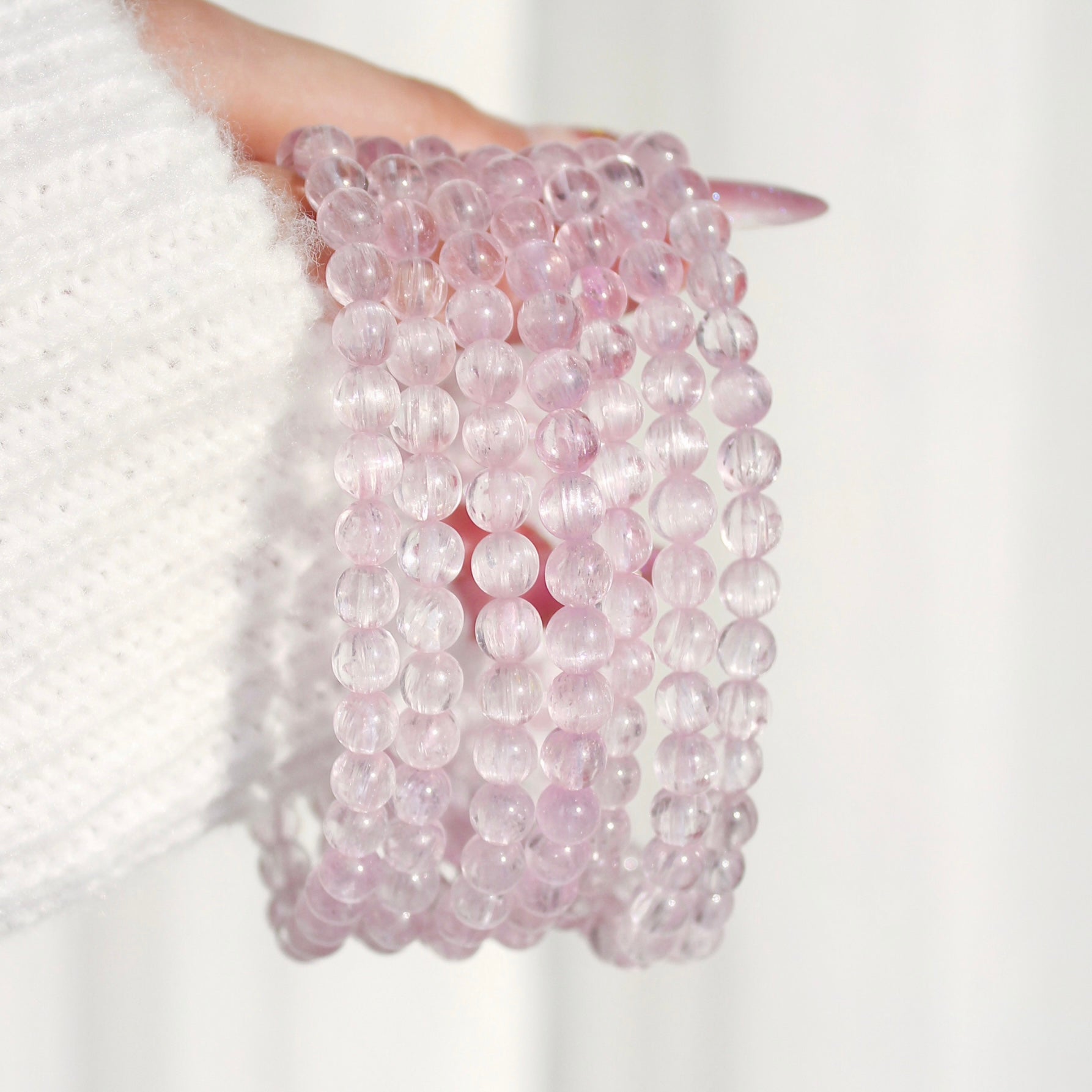 Collector's Icy Kunzite Bracelet