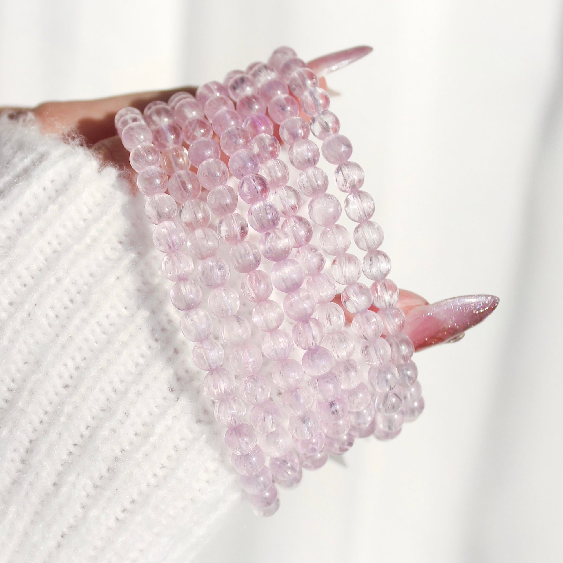 Collector's Icy Kunzite Bracelet