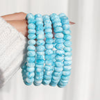 Ultra Collector's Larimar Abacus Bracelet