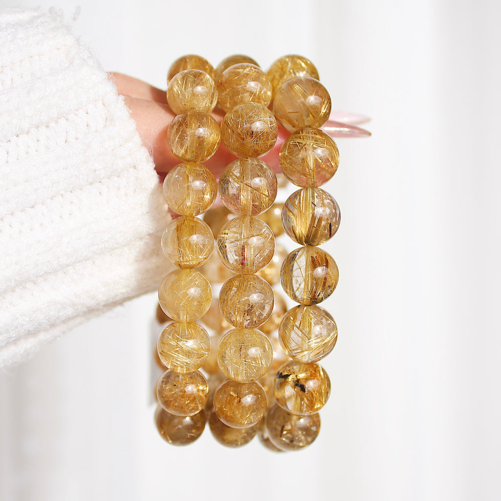 Ultra Collector's Golden Rutile Bracelet