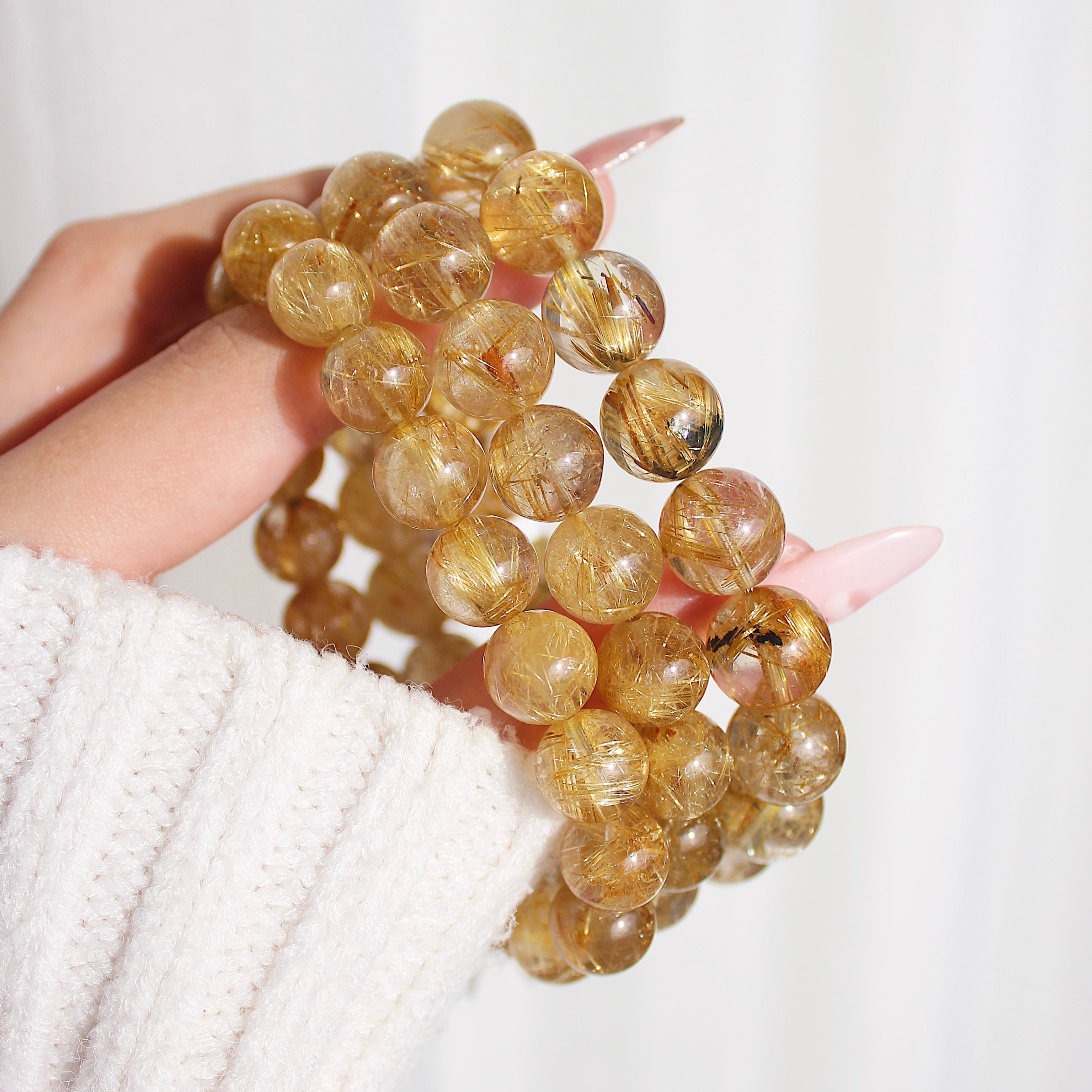 Ultra Collector's Golden Rutile Bracelet