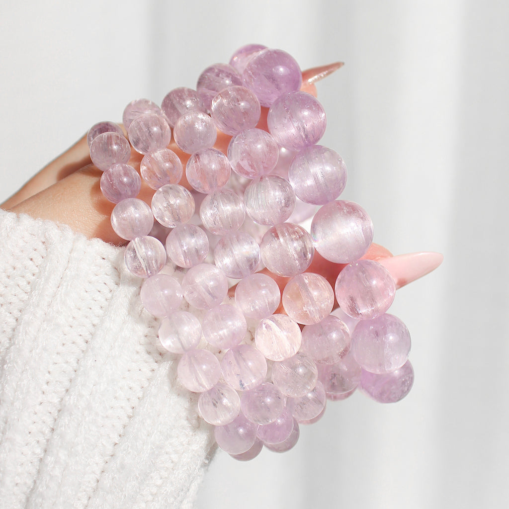 Ultra Collector's Icy Kunzite Bracelet