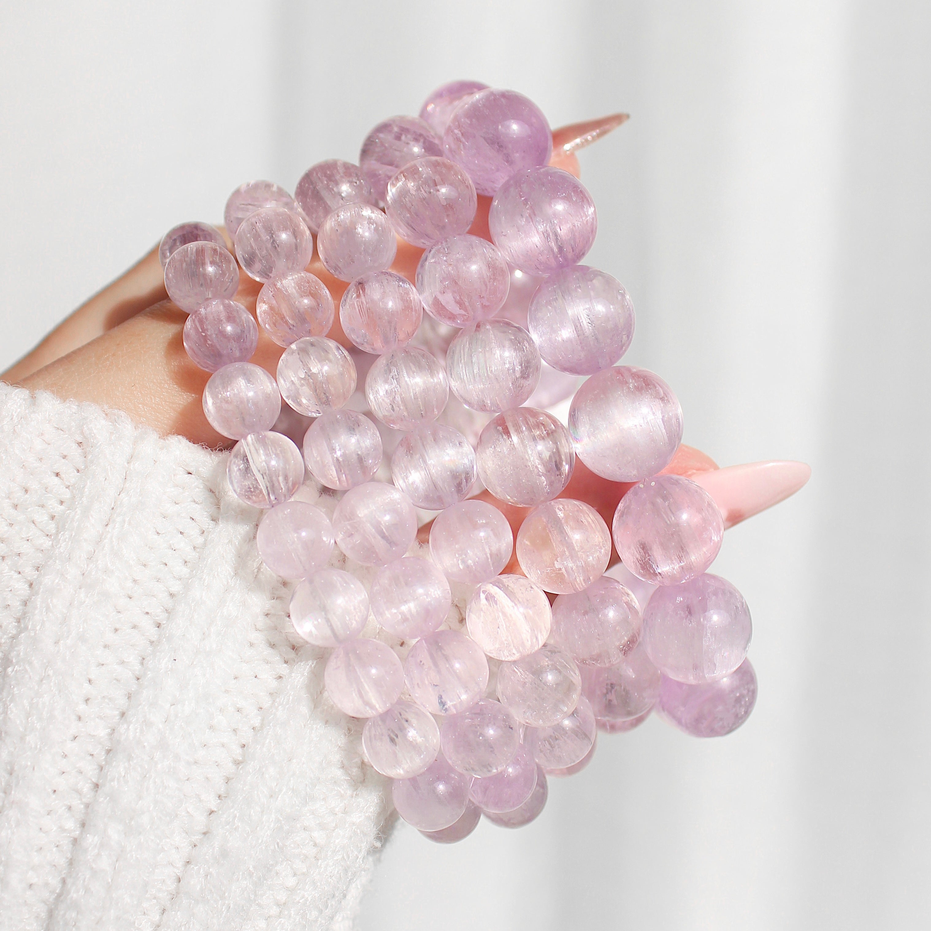 Ultra Collector's Icy Kunzite Bracelet