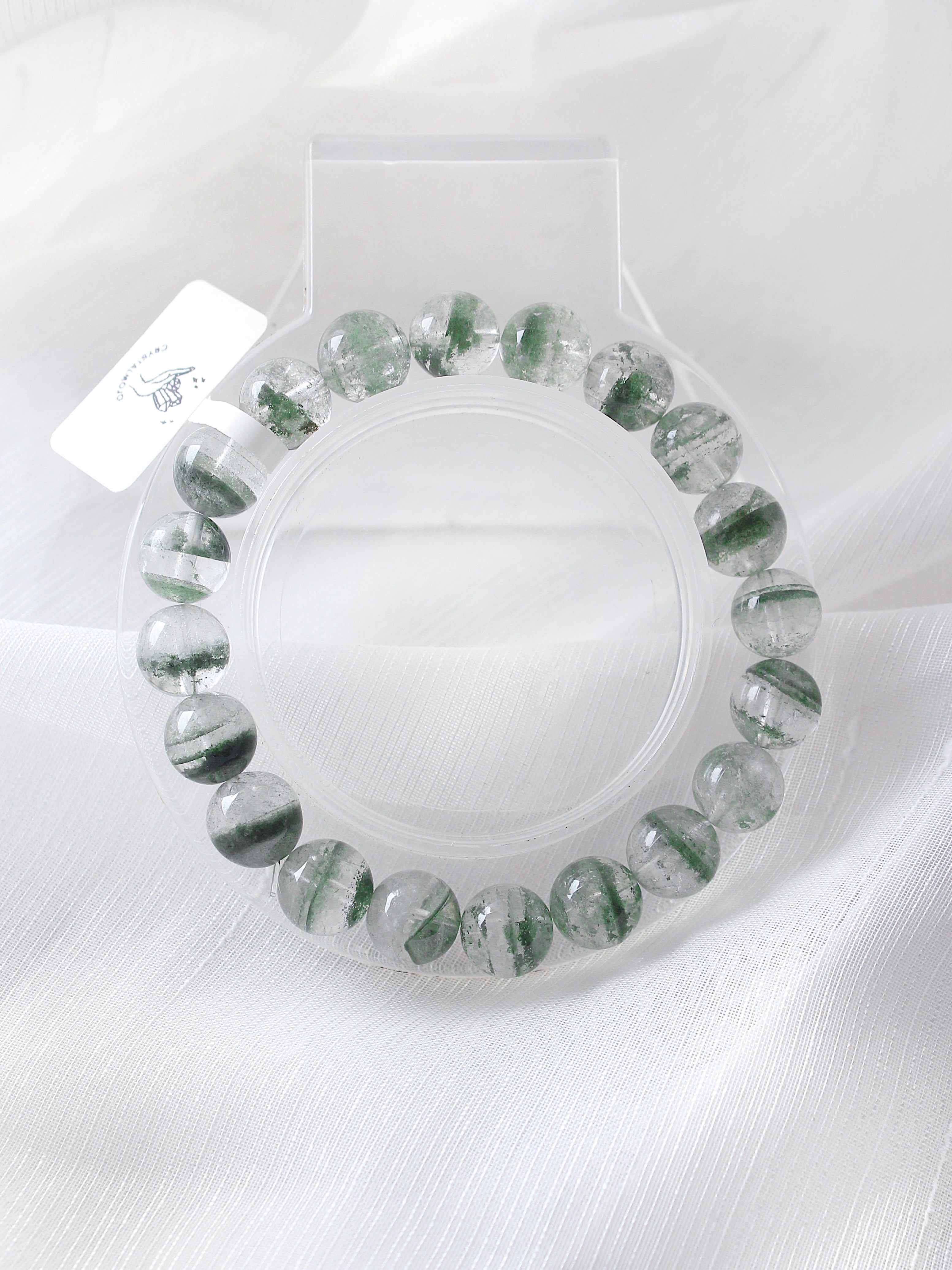 Collector's Green Phantom Quartz Bracelet