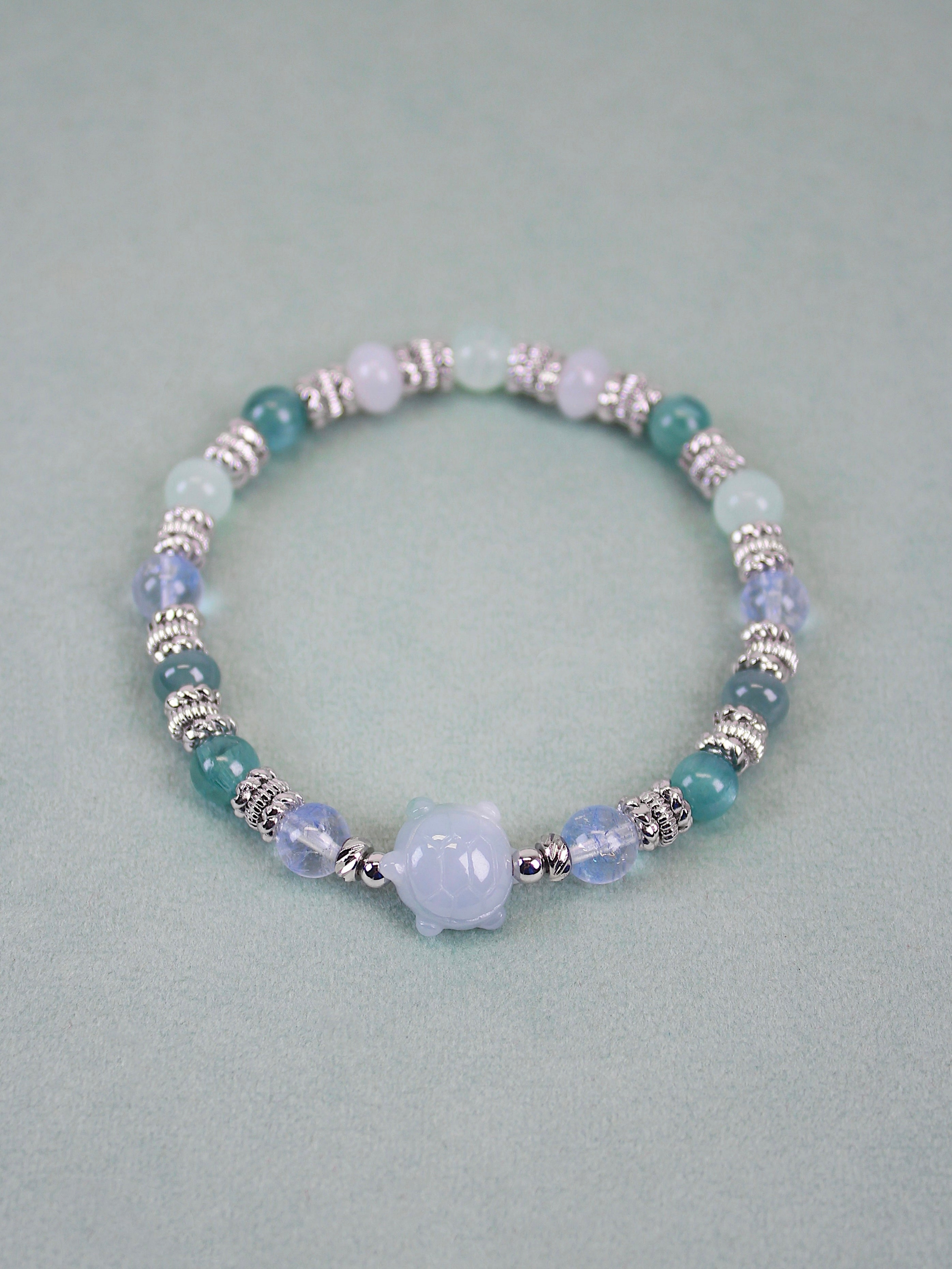 Grade A Burmese Jadeite Turtle Bead