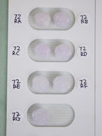 Lavender Jadeite Rose/Turtle Bead