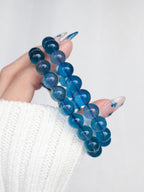 Premium Devil Blue Fluorite Bracelet