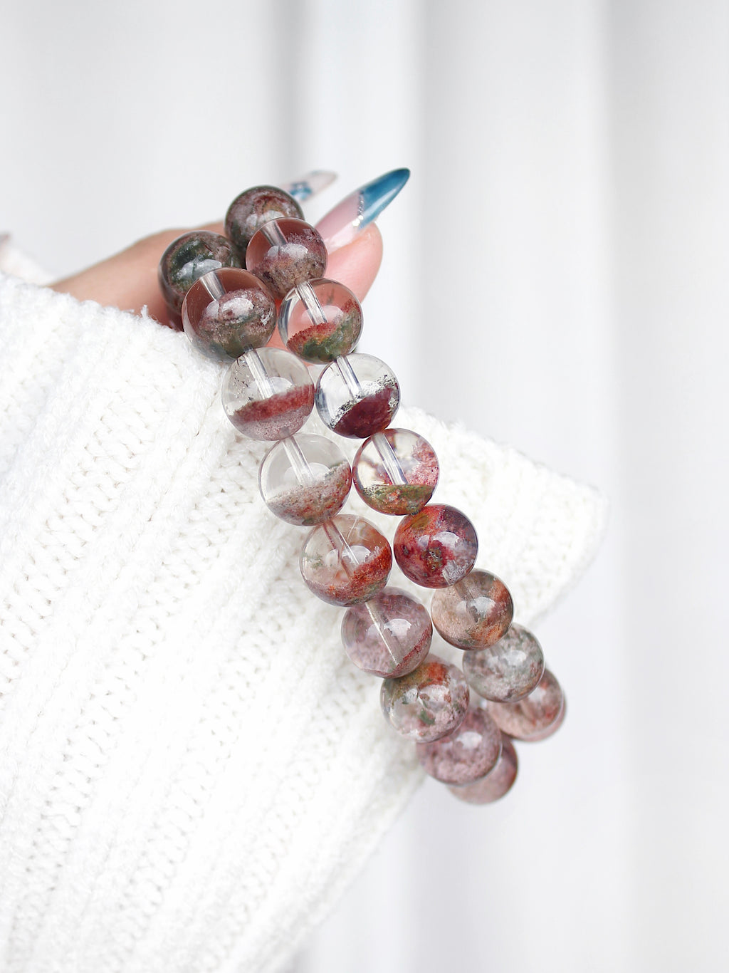 Collector's Purple Wealth Pot Garden Quartz Bracelet