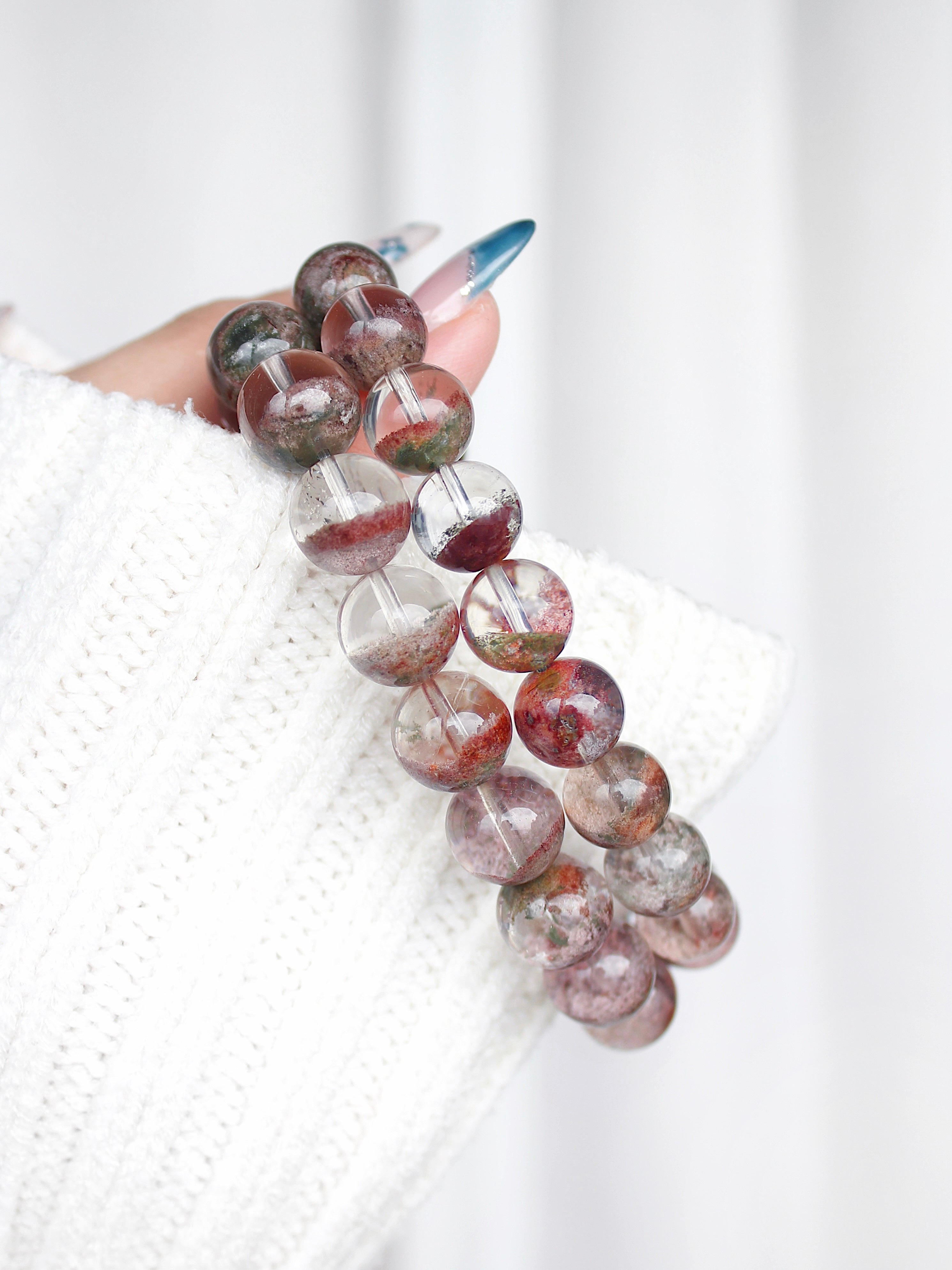 Collector's Purple Wealth Pot Garden Quartz Bracelet