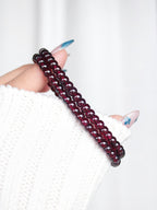 Collector's Brazilian Purple Garnet Abacus Bracelet