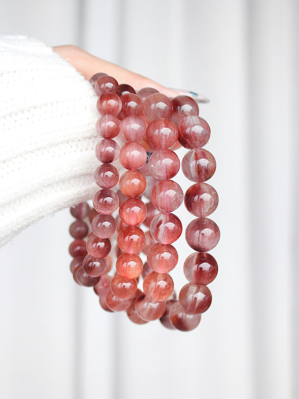 Ultra Collector's Purple Rabbit Hair Bracelet