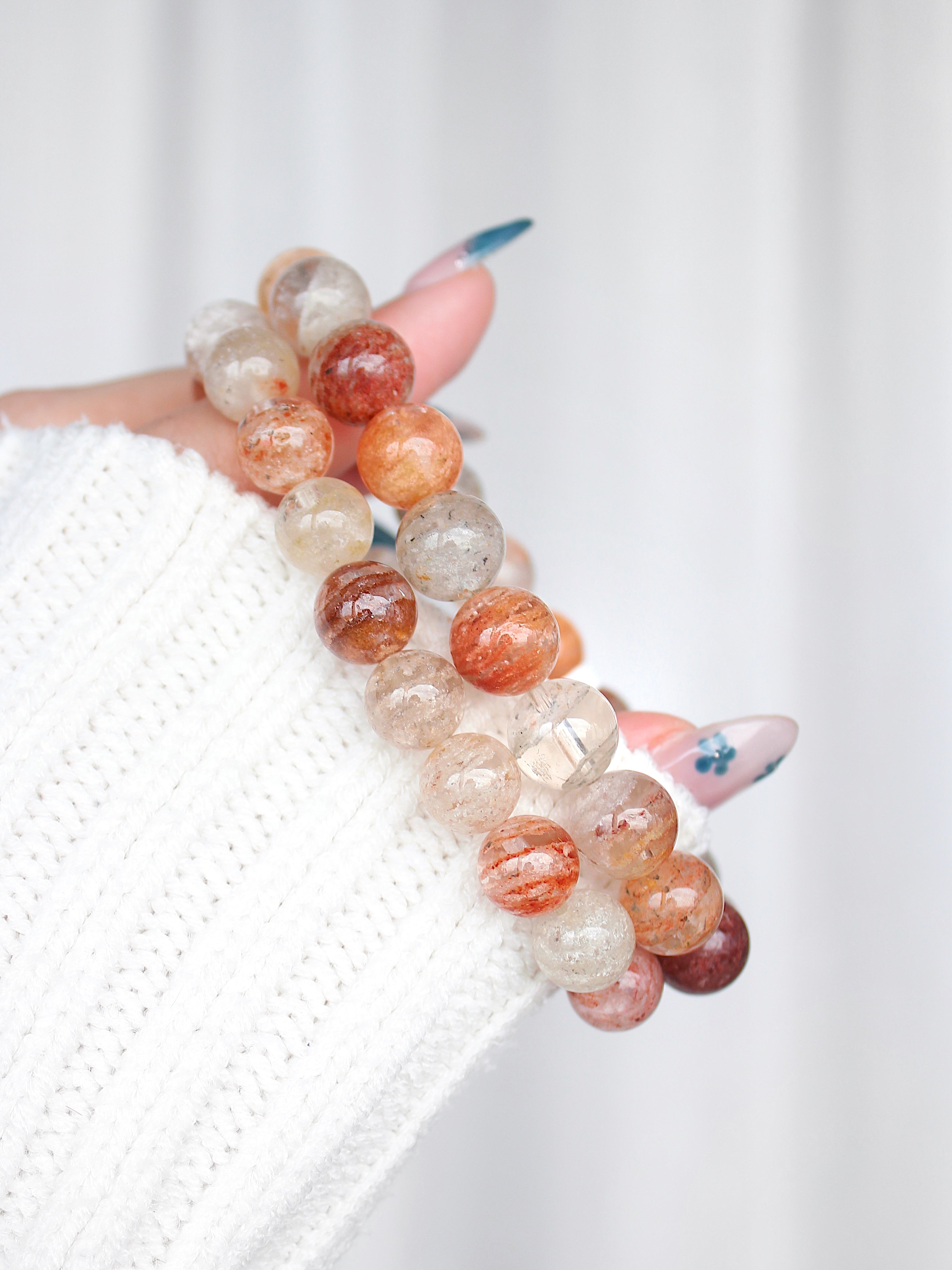 Collector's Thousand Layer Garden Quartz Bracelet