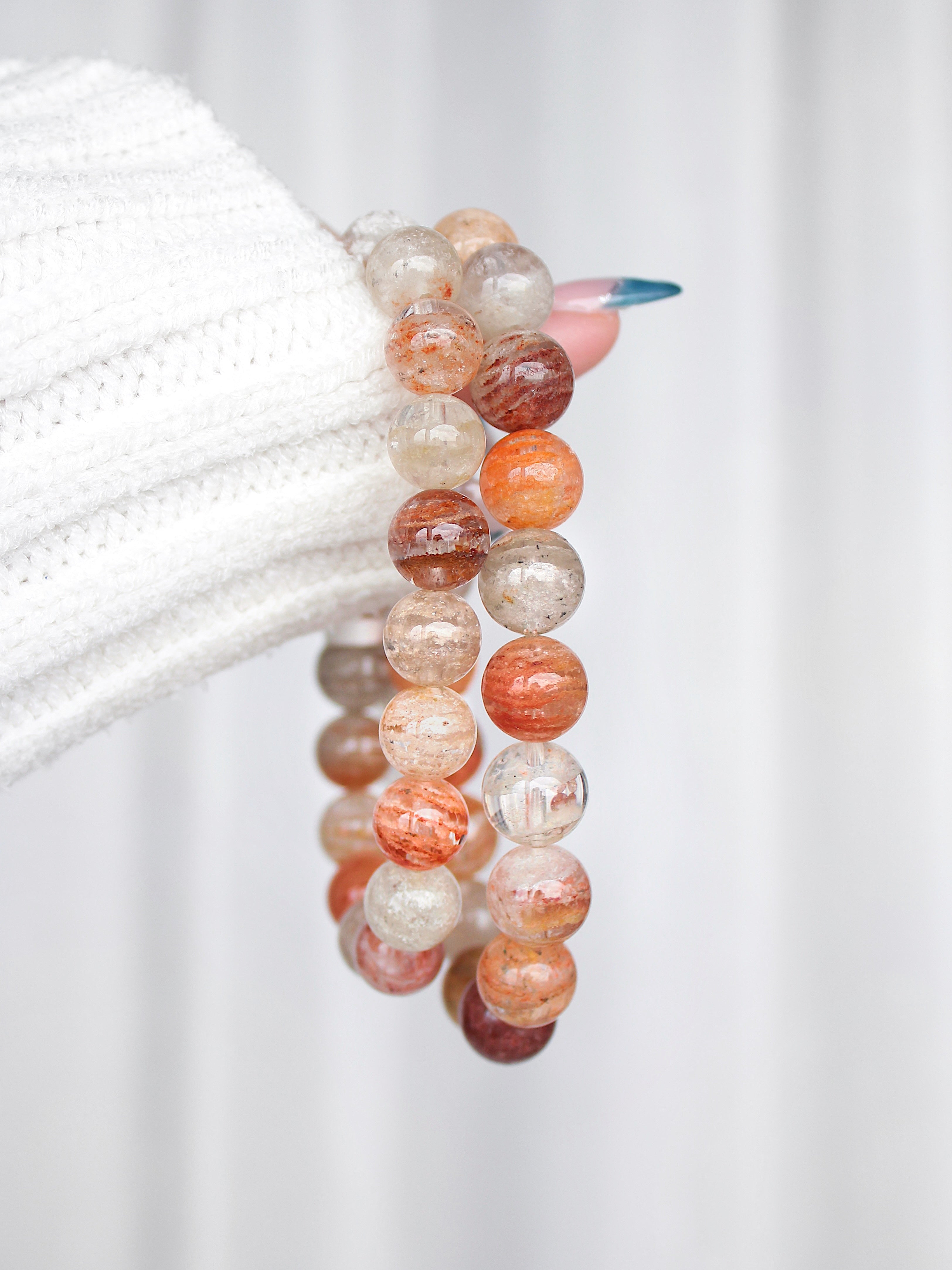 Collector's Thousand Layer Garden Quartz Bracelet