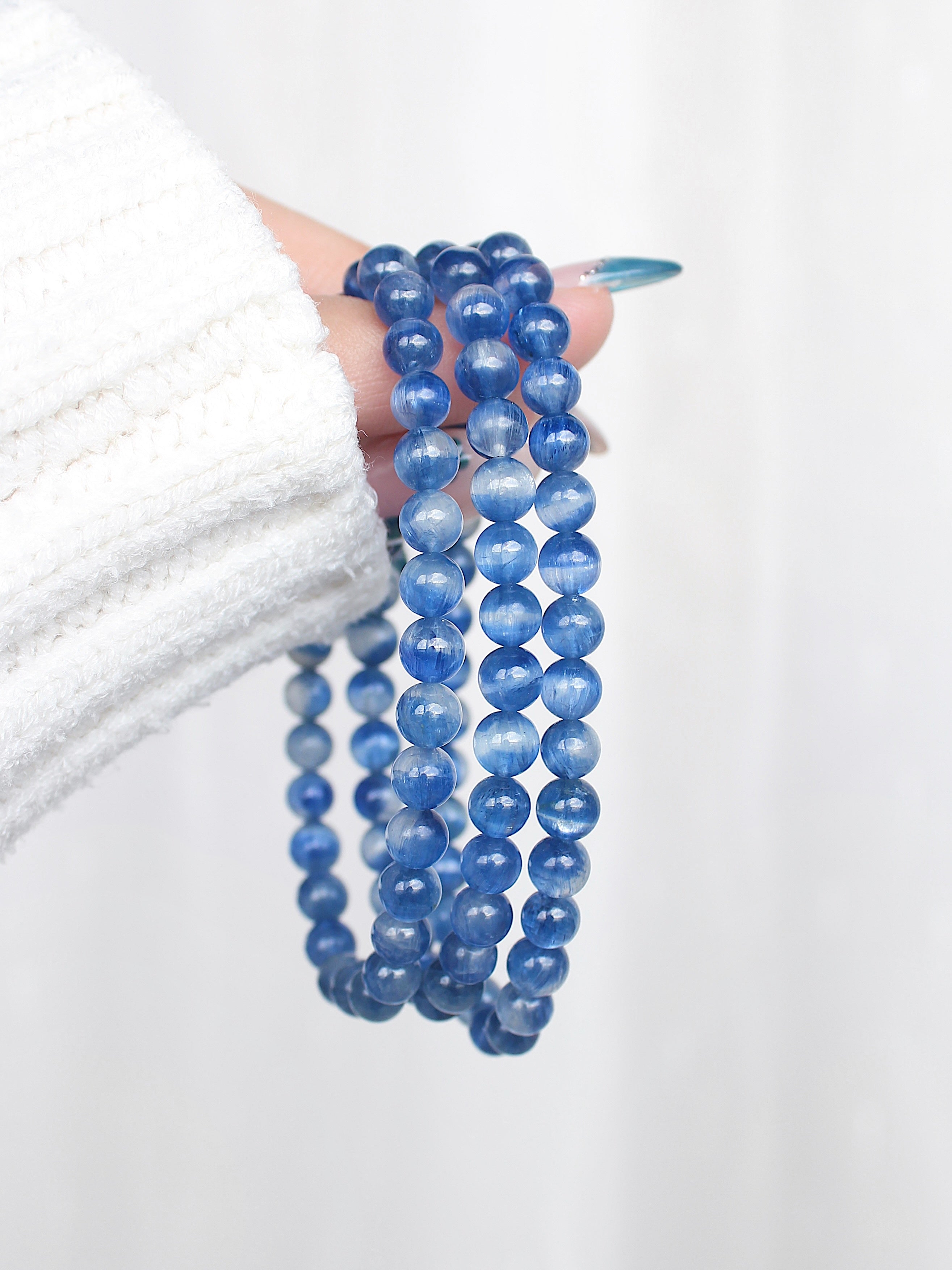 Collector's Kyanite in Quartz Bracelet