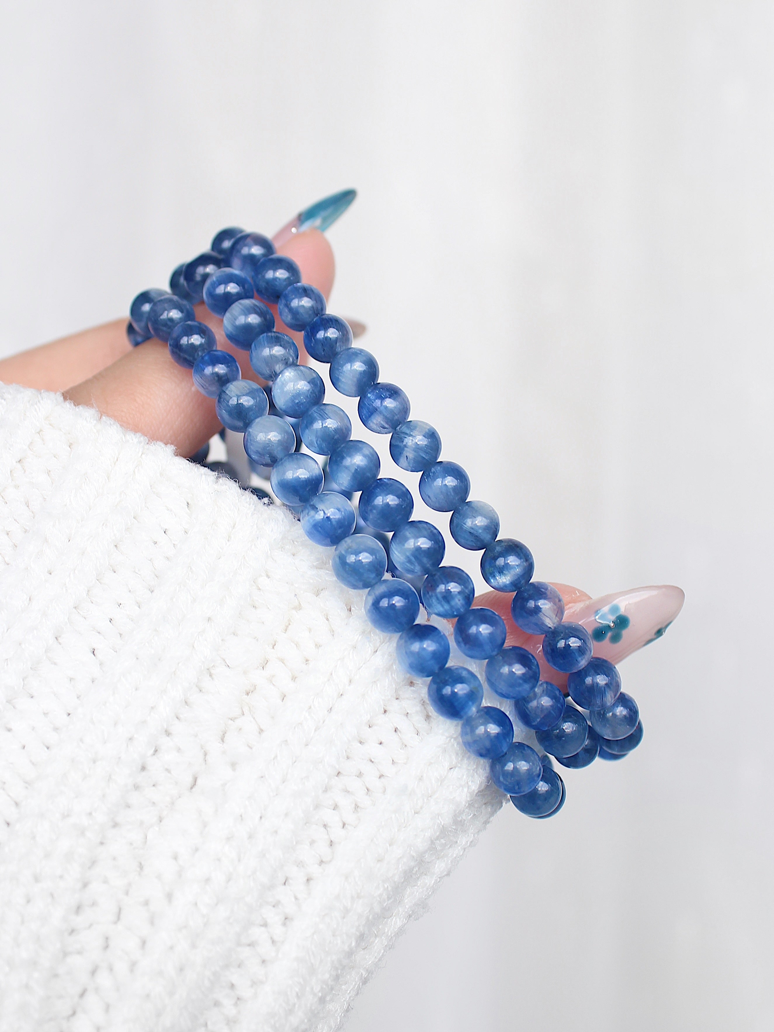 Collector's Kyanite in Quartz Bracelet