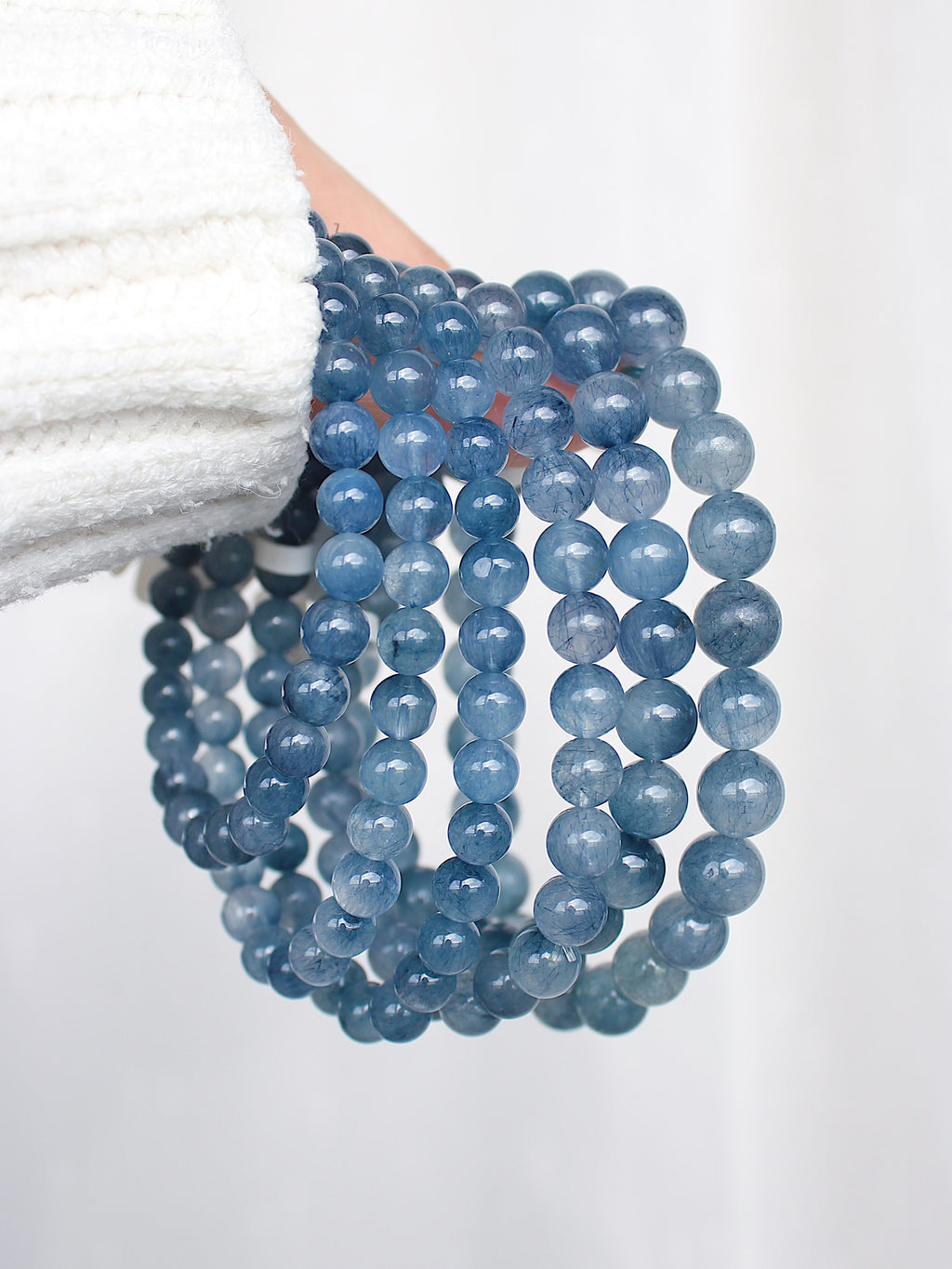 Collector's Blue Rabbit Hair Bracelet