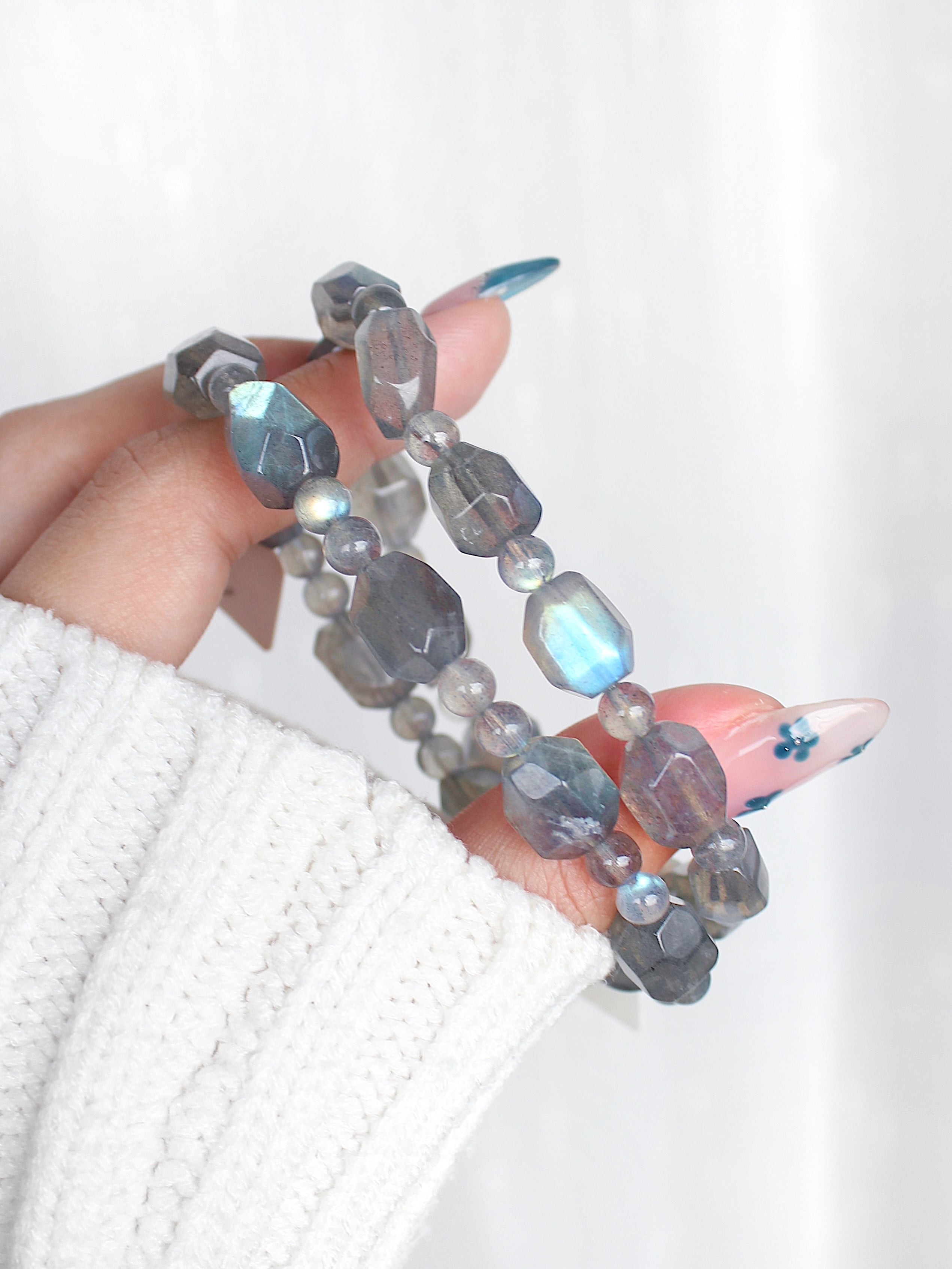 Extra Premium Labradorite Freeform Bracelet