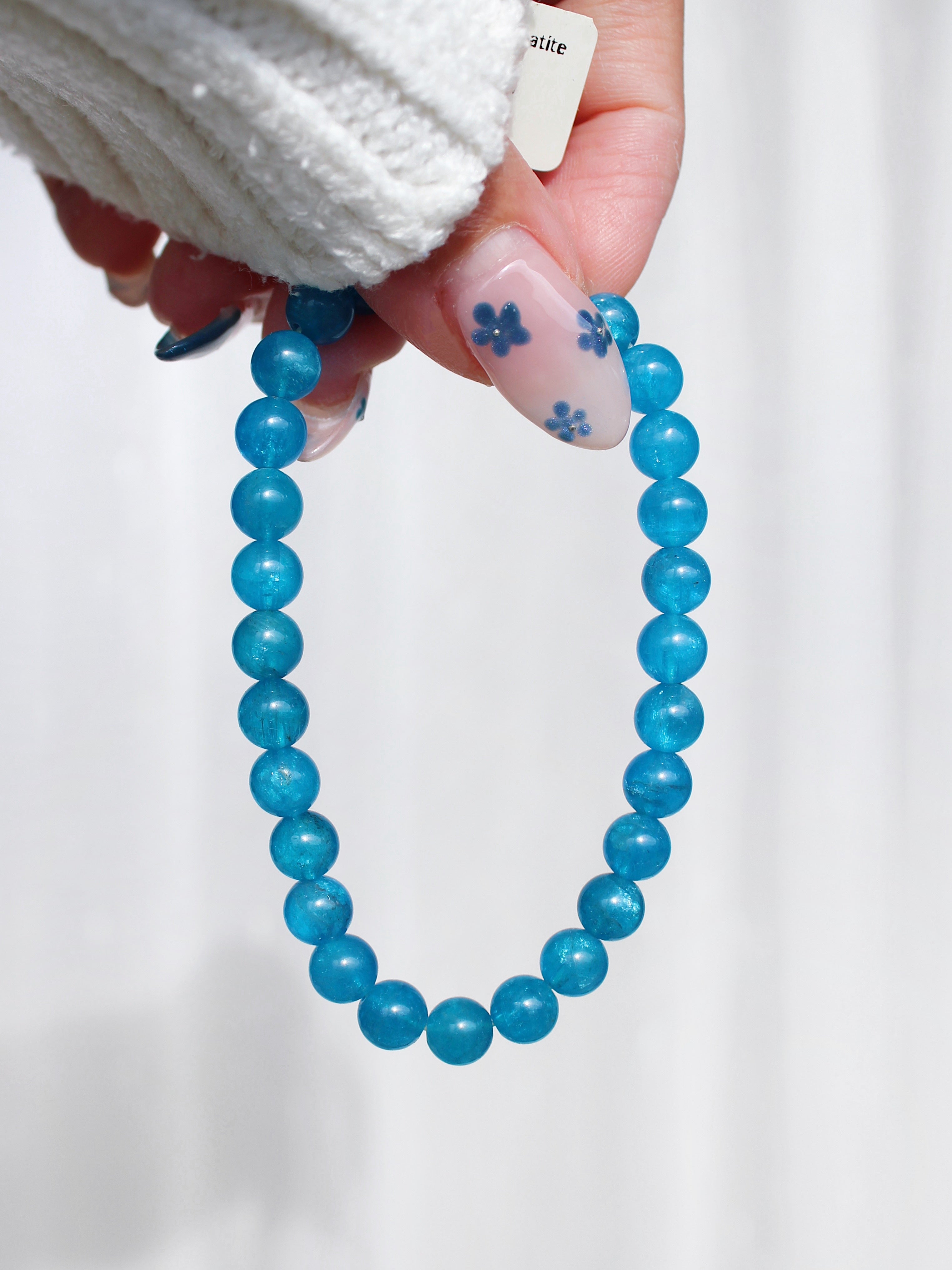 Premium Blue Apatite Bracelet