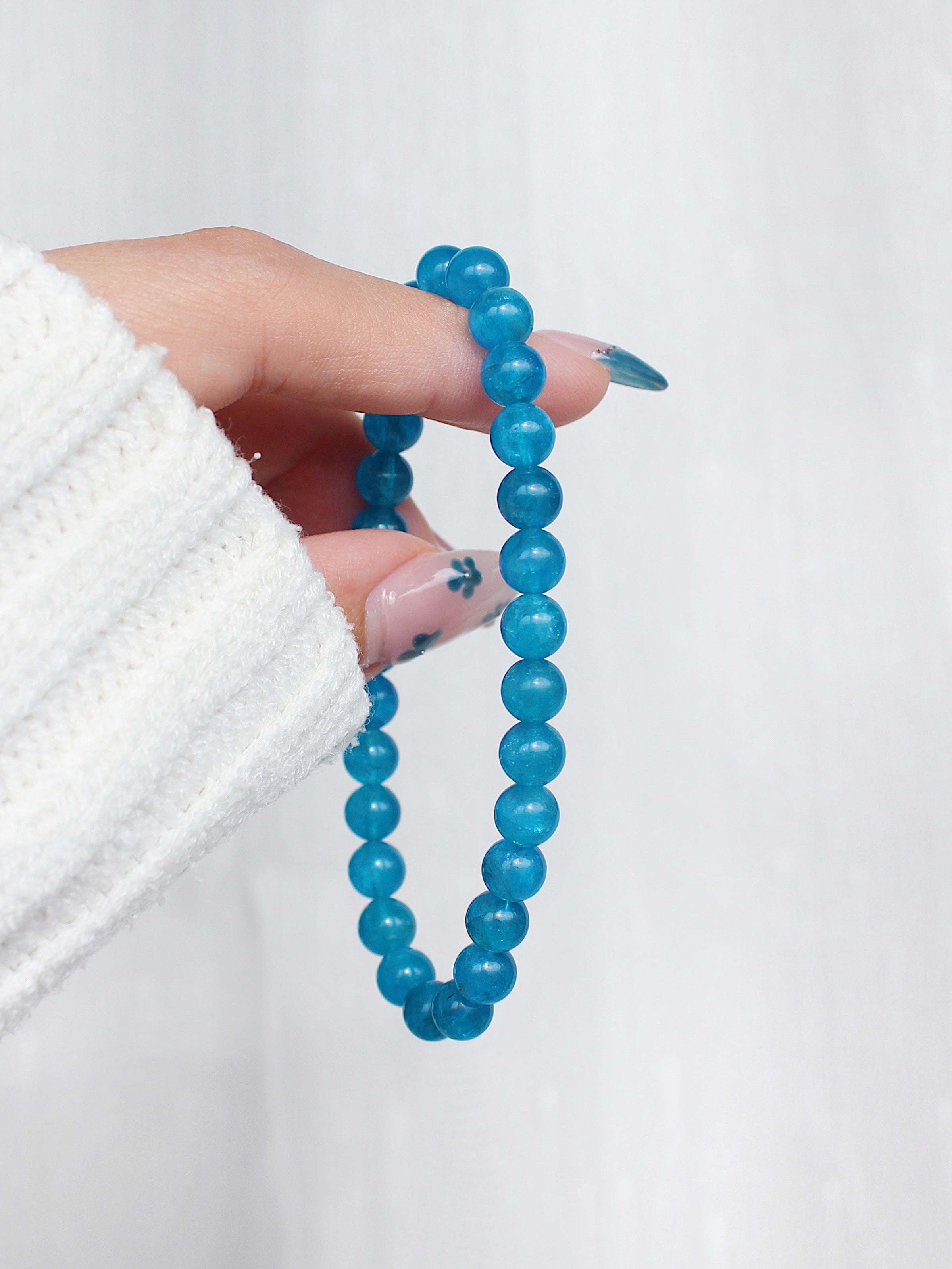 Premium Blue Apatite Bracelet