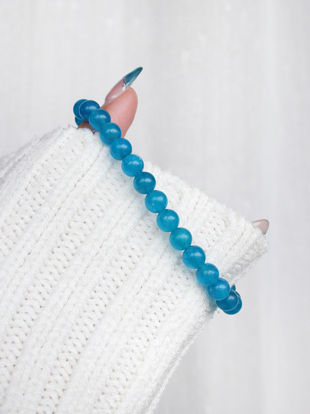 Premium Blue Apatite Bracelet